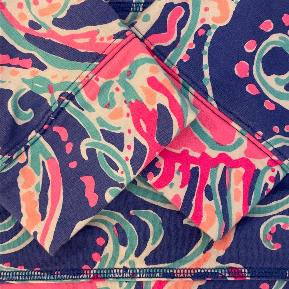 Rare Lilly Pulitzer Captain Popover Jellies Be Jammin Top XL EUC - Picture 5 of 8